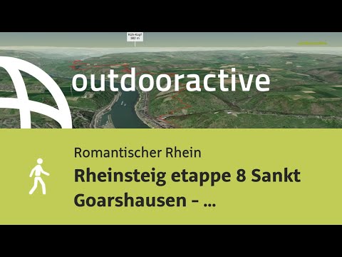 Wandeling  in Romantischer Rhein: Rheinsteig etappe 8 Sankt Goarshausen - Kestert 18-10-2022 (dag 3)