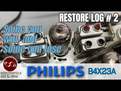 Some you win, and some you lose. IF transformer break-down. Philips B4X23A restoration pt 2 #PCBWay#