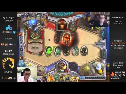 HSL Invitational Ro8: Gnimsh vs Amaz (19.09.2014)