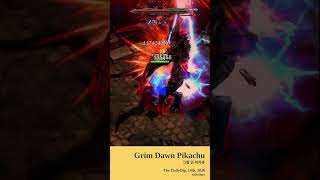 Pikachu Build That Melts Everything, 모든 걸 녹여버리는 피카츄 빌드 — Grim Dawn #shorts #grimdawn #pikachu