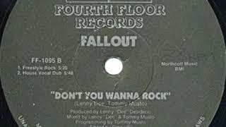Fallout ‎– Don't You Wanna Rock (House Vocal Dub)