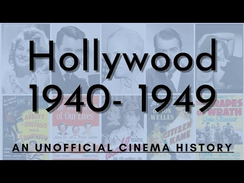 A snapshot of the 1940s in Hollywood - see description for a link to this video WITHOUT music