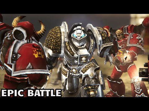 Grey Knights vs Chaos Space Marines! - Unification Mod (Survival), WH40K: Dawn of War Soulstorm