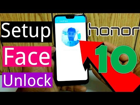 How to Setup Face Unlock on Honor 10