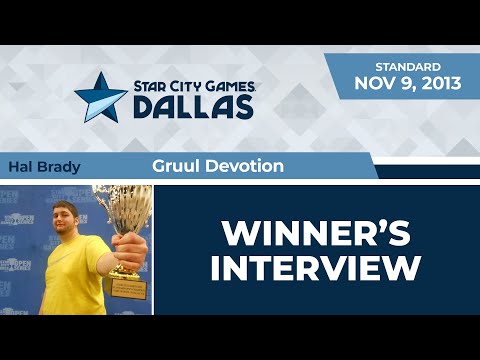 SCGDAL: Winner's Interview - Hal Brady | Standard