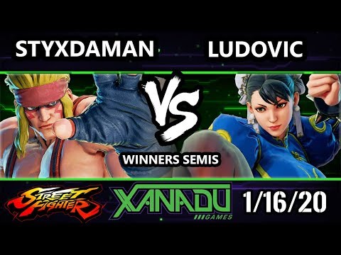 F@X 337 SFV - Ludovic (Chun-Li) Vs. Styxdaman (Alex) Street Fighter V Winners Semis