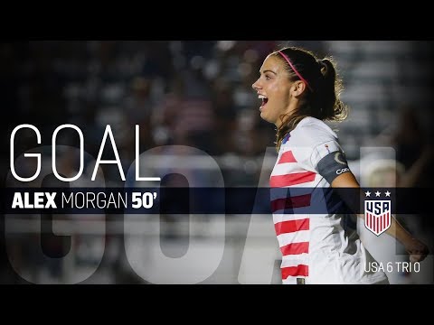 WNT vs. Trinidad & Tobago: Alex Morgan Second Goal - Oct. 10, 2018