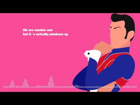 We are number one but it's actually Windows XP