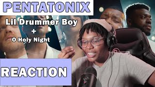 Pentatonix- Little Drummer Boy + 'O Holy Night' First Time Reaction (10 Year Comparison)