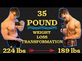 My 35 Pound Weight Loss Transformation | How Much Muscle Did I Lose? | Final Physique Update