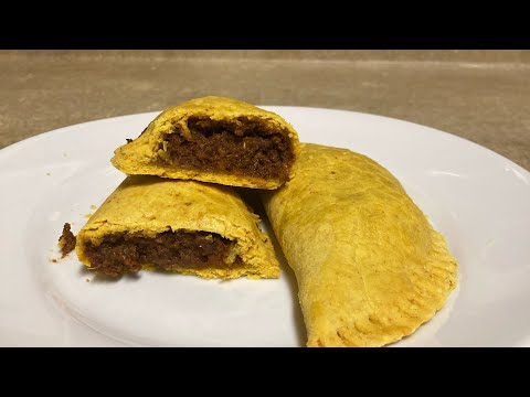 How to make Jamaican spicy Beef Patties with Flaky...