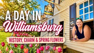 Our RV Road Trip Stops In Colonial Williamsburg, VA | (First Time Here) Walking Famous Streets