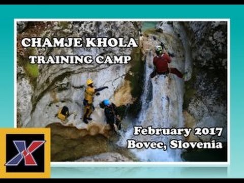Canyoning training camp. Bovec 2017