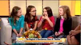 The Four Broadway Matildas on 'The Couch' video