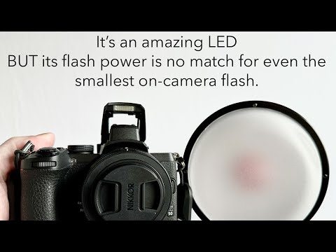 The Rotolight Neo 3 as a Flash