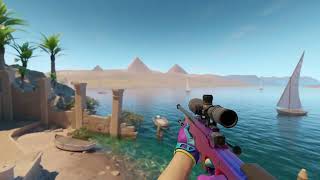 AWP Fade FN + Gloves Ultra Violent FN