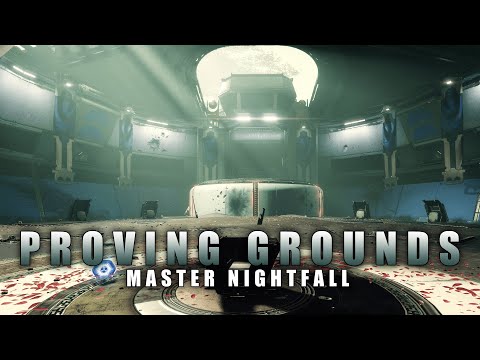 Solo Flawless 1350 Master Nightfall Proving Grounds, Platinum 100k Score - Destiny 2