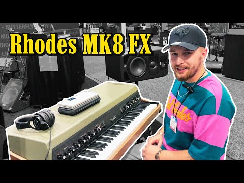 Rhodes MK8 FX • NEWS & Review + George Pettus SLAYS the MK8 @rhodesmusic