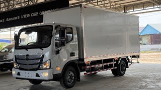video of Foton Auman  Euro II 22T 4×2 Fence Cargo Truck LHD Yuchai engine Manual