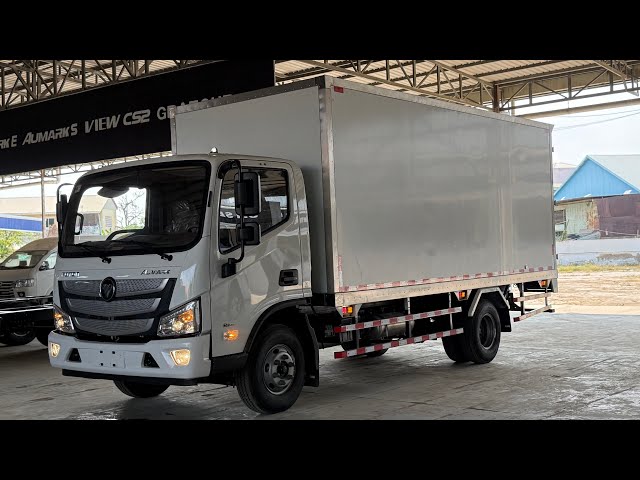 video of Foton Auman  Euro II 22T 4×2 Fence Cargo Truck LHD Yuchai engine Manual
