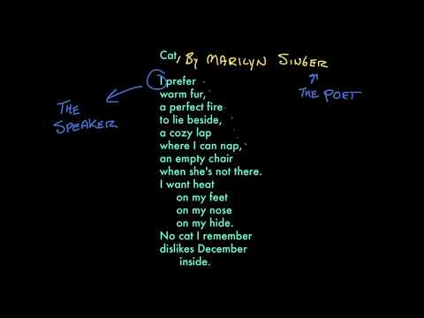 The elements of a poem | Reading | Khan Academy (unlisted)