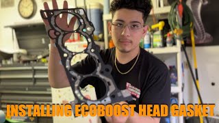 Installing S550 Mustang EcoBoost Head Gasket - Pt. 2