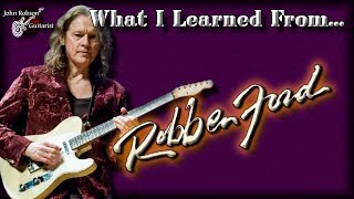 What I Learned From Robben Ford