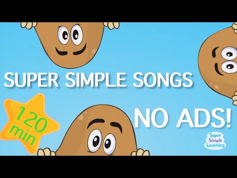 SUPER SIMPLE SONGS WITH NO ADS!! 2 HOURS OF PEACE AND QUIET. (I DO NOT CLAIM RIGHTS TO THIS VIDEO)