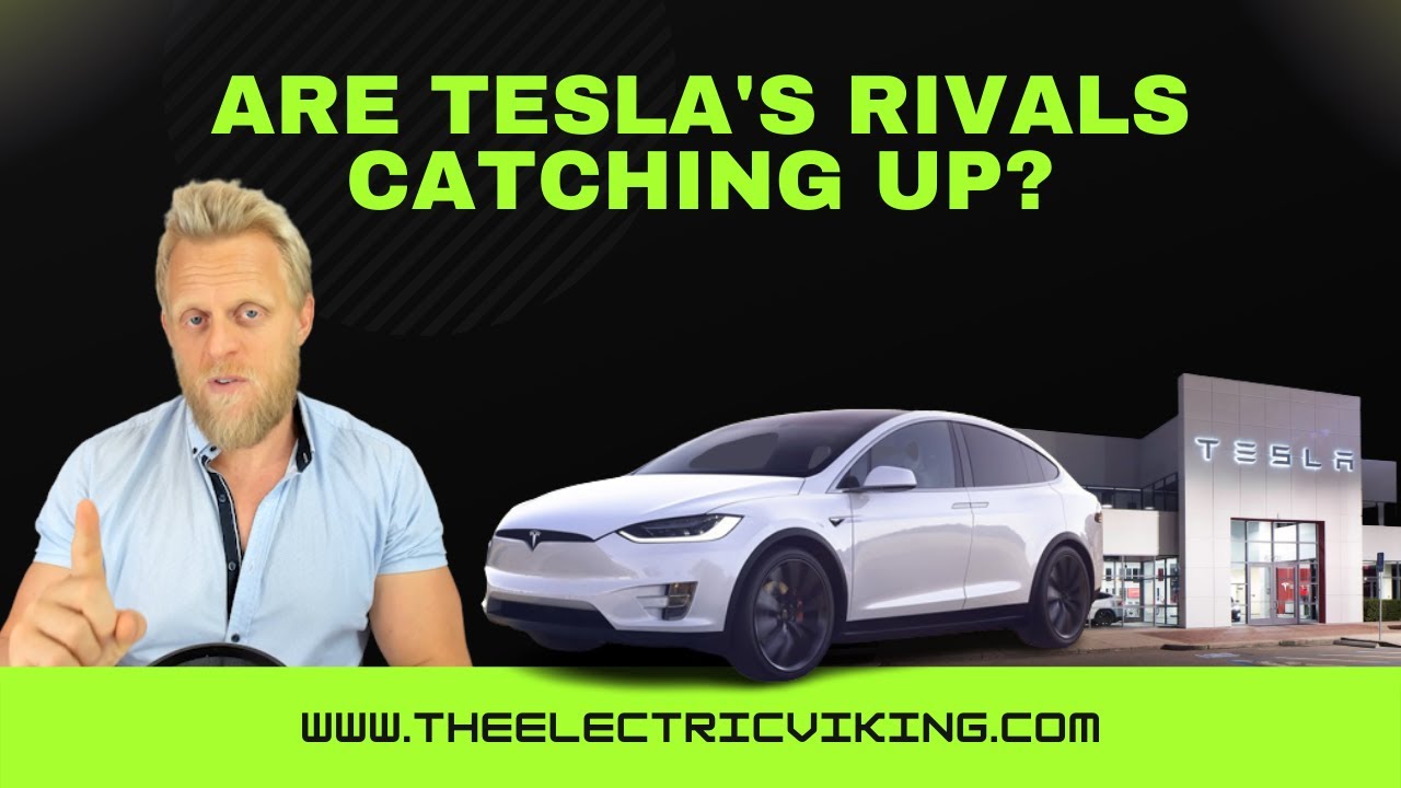 <h1 class=title>Are Tesla's rivals catching up?</h1>