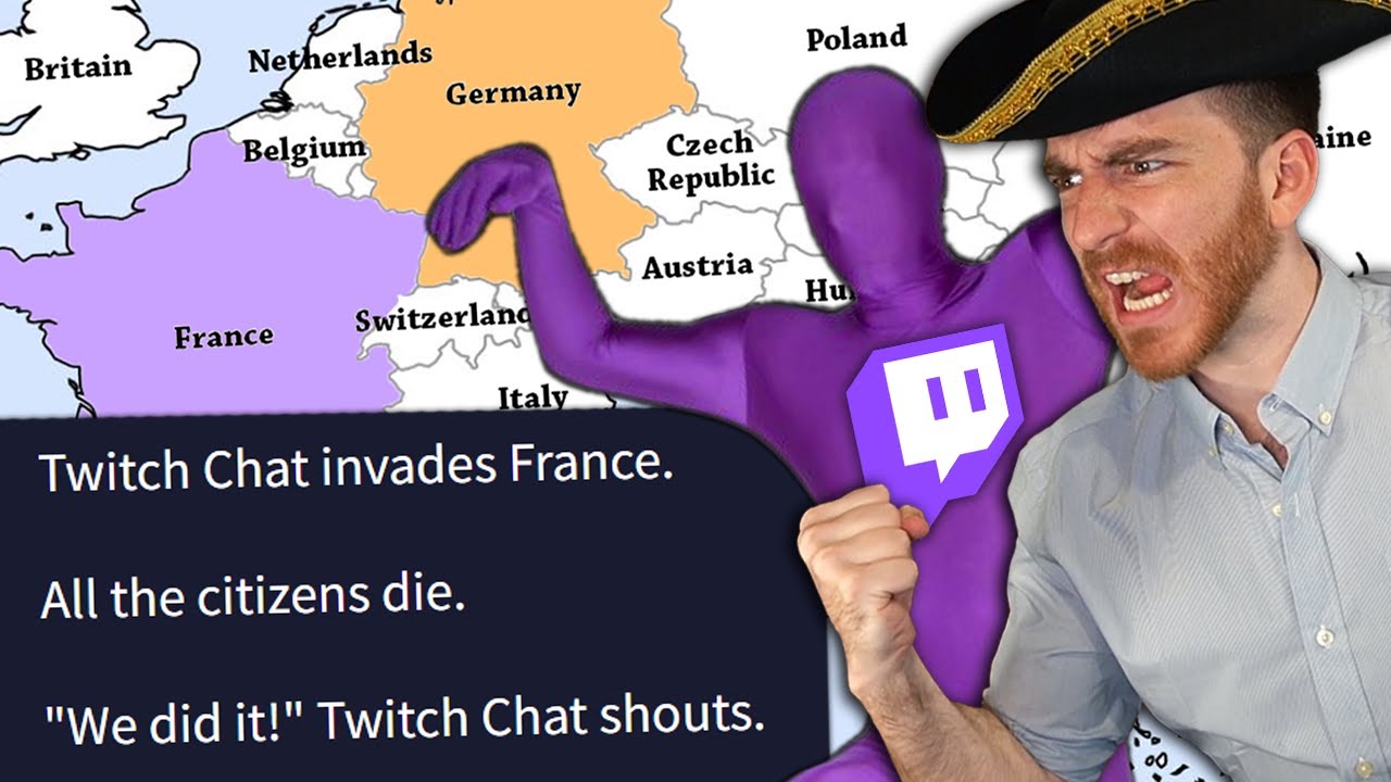 Twitch Chat and I invaded Europe with Artificial Intelligence