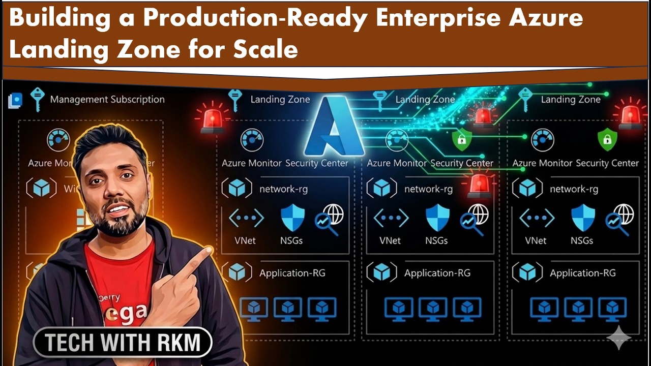 Azure Enterprise Landing Zone Explained in details | What is Azure Enterprise Landing Zone