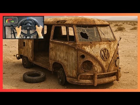 Rebuilding 1963 VOLKSWAGEN TYPE 2 DE LUXE | Thrustmaster T300RS Gameplay