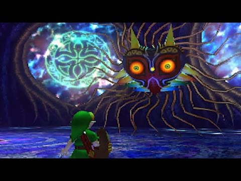 The Legend of Zelda: Majora's Mask 3DS - All Bosses and Mini-Bosses / Final Boss & Ending