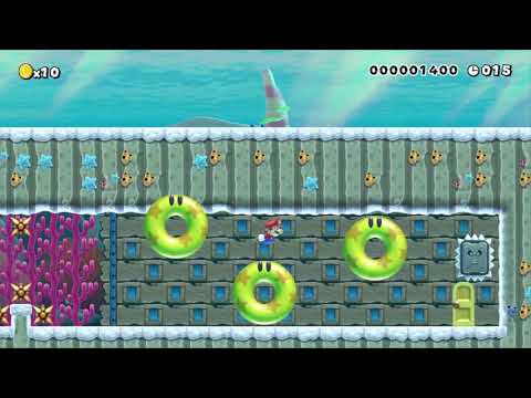 Super Mario Maker - New Soup Speedrun 40sec