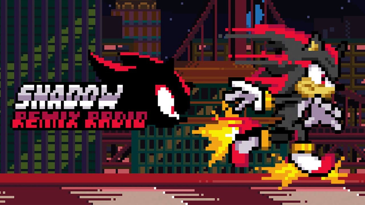 🦔 ⚫ 🔴 Shadow Remix Radio [24/7] - Covers and Remixes of Shadow the Hedgehog music