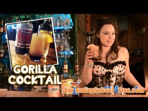 How to make the Gorilla (Drink Recipes)