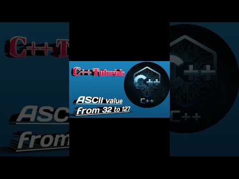 how to print ASCII value in c++ /c++ tutorials #coding #shorts