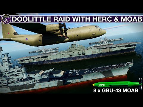 The Doolittle Raid: With C-130, MOAB & Iowa Battleships! | DCS