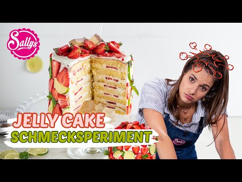 Erdbeer Mojito „Jelly“ Torte / Cocktail Cake / Schmecksperiment #3 / Sallys Welt
