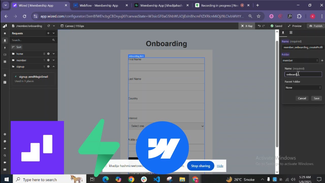 Wized Tutorial | Build A Membership Site (Wized + Webflow + Supabase Stack) Part 1
