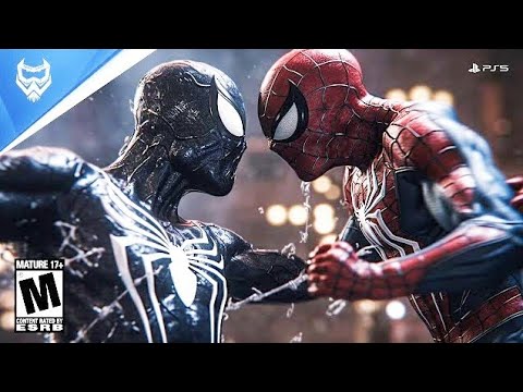 Spider-Man Destroys Venom Symbiote Suit Scene - Spider-Man 2 - Kraven Boss Fight (2023) PS5 4K 60FPS