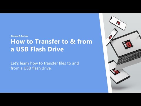 How to Transfer to & from a USB Flash Drive to a Computer using Windows 10
