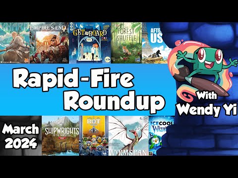 Rapid Fire Roundup March 2024 - with Wendy