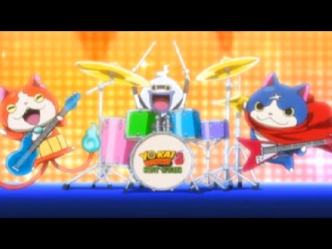 Yo-Kai Watch 2 Bony Spirits - Opening Theme Song! [Direct Nintendo 3DS Capture]