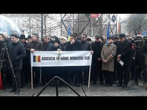 Mesajul primarului Emil Boc la comemorarea din Cluj-Napoca a victimelor Revoluției 1989