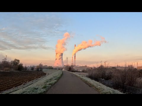 Rowerem przez Kraków - Wschód Słońca, Niepokalanej Marii Panny, Wiklinowa, Ciepłownicza - 19.11.2025