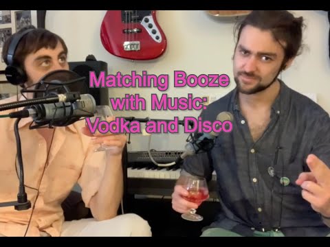 Indie Band Pairs Booze with Music - Vodka and Euro Disco