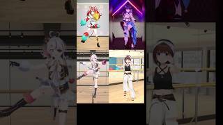 UNDEAD 踊ってみた まとめ3 #shorts #にじさんじ #hololive #ハコスベールズ #上水流宇宙 #mariamarionette #ときのそら