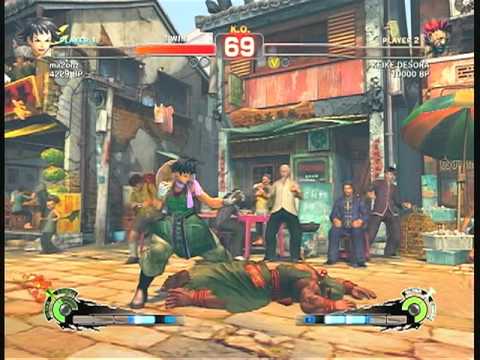 Ma2(Makoto)vs.Desora(Feilong,Dhalsim,Cammy,Dudley,Sakura,Juri,,,ete) - SSF4 2010Dec11
