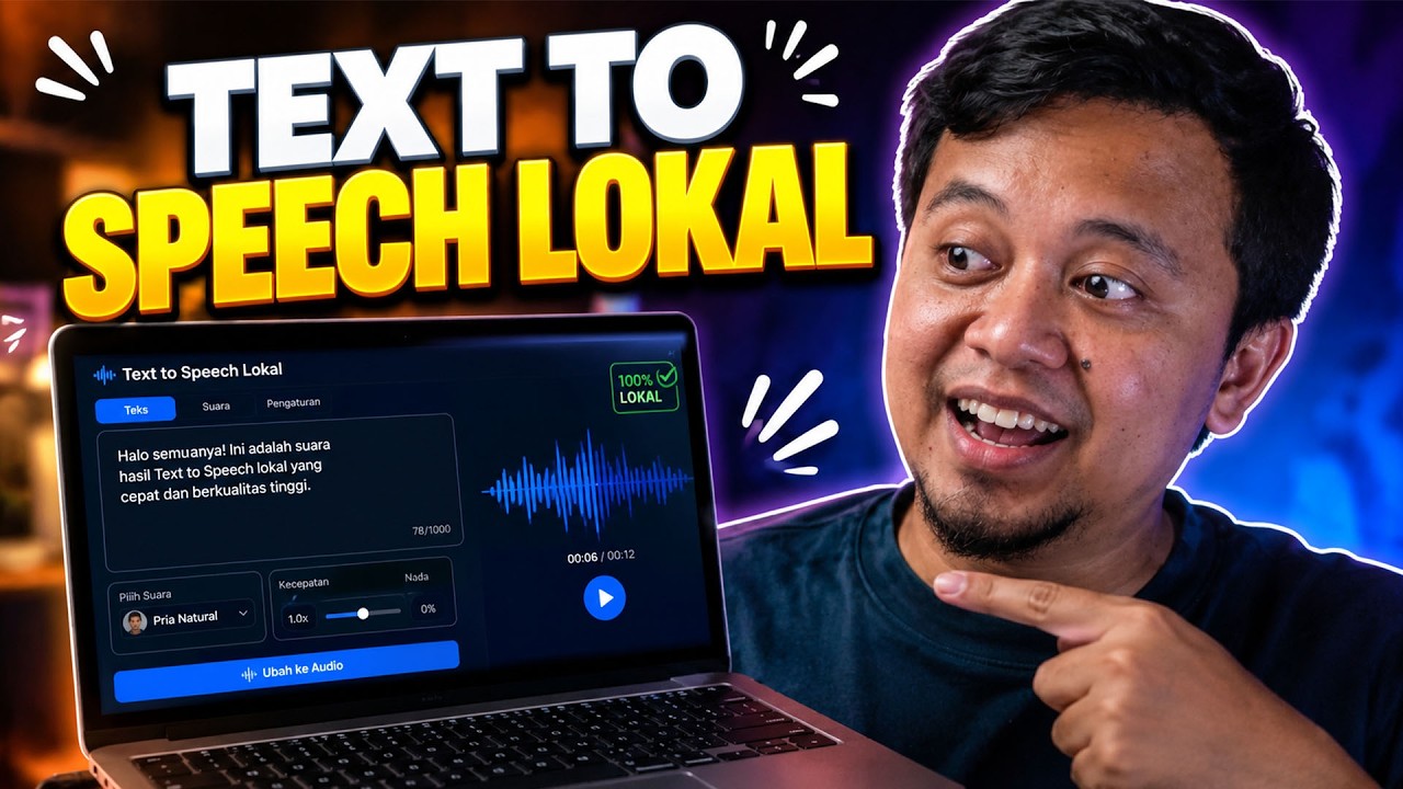 TIDAK PERLU ONLINE! Tools Ini Bisa Ubah Text Menjadi Suara Tanpa Online Dengan Mudah